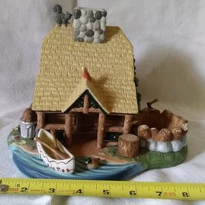Partylite tea light candle house